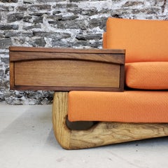 Mid-Century Modern Biomorphic Sofa