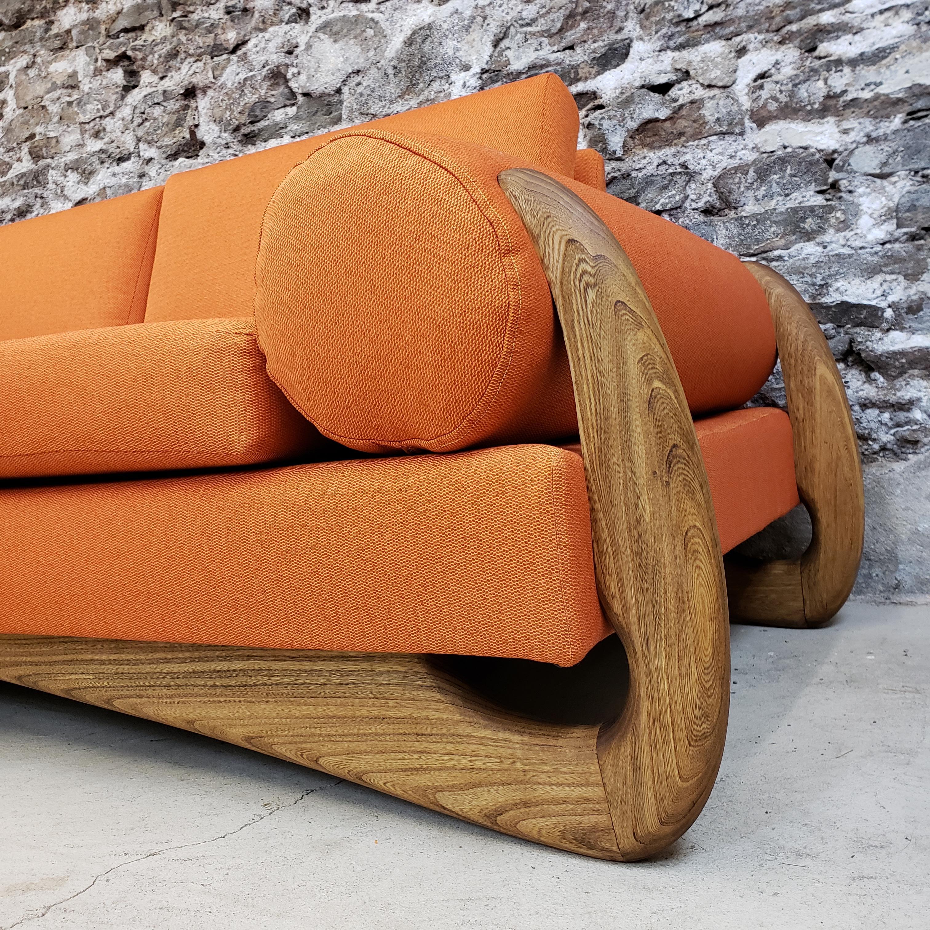 Mid-Century Modern Biomorphic Sofa 1