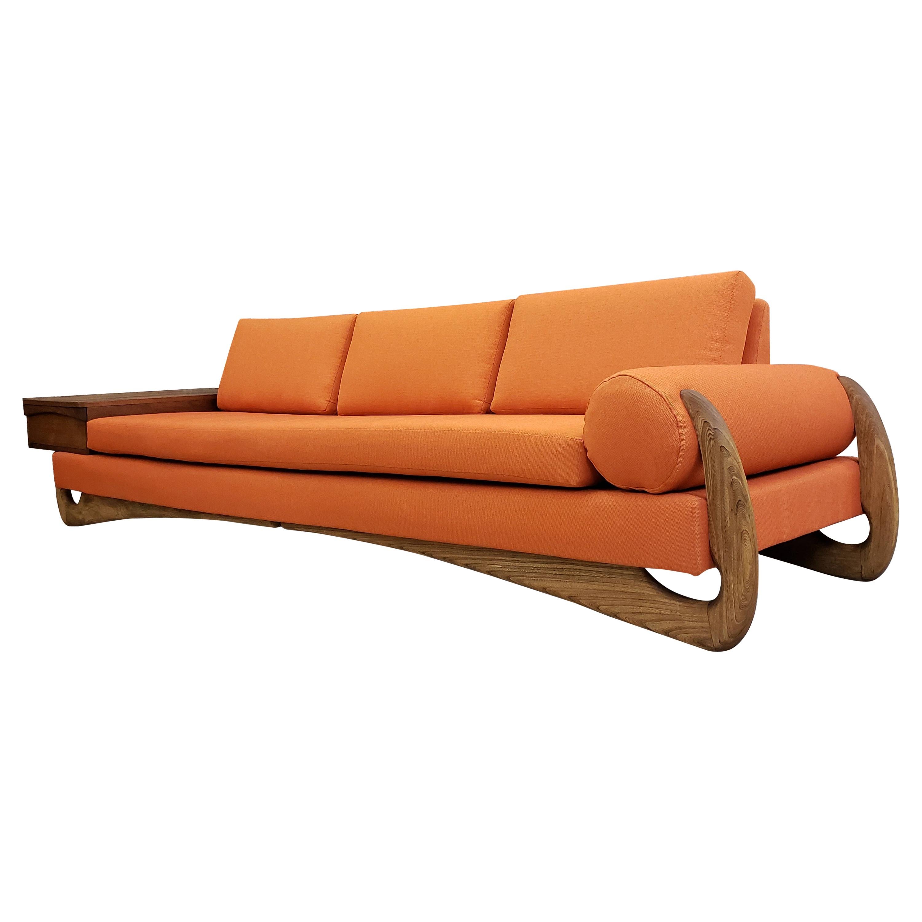 Mid-Century Modern Biomorphic Sofa