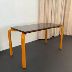 Mid-Century Modern Birch Bentwood Side Or Coffee Table By Thonet