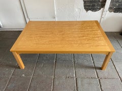 Mid Century Modern Birch Swedish Coffee Table by Ulferts