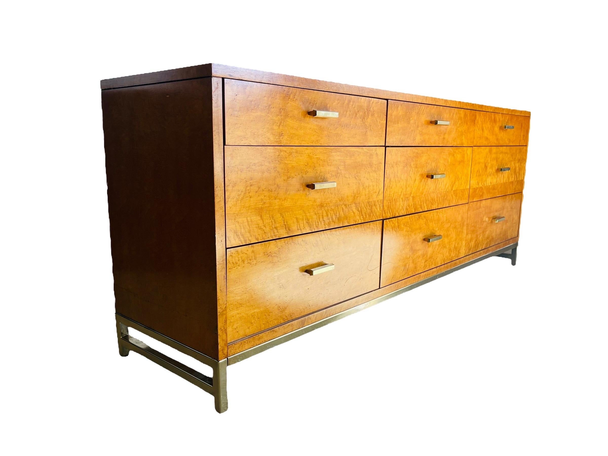 mid century maple furniture