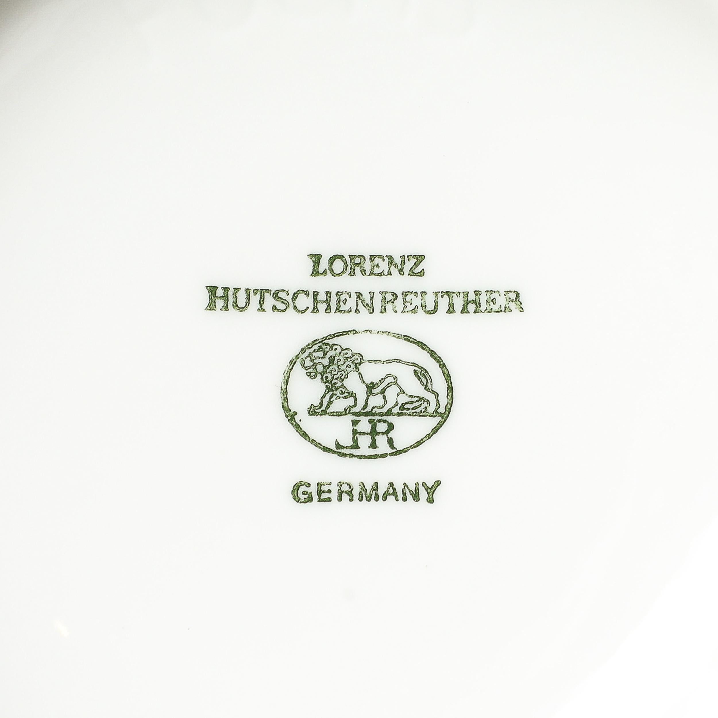 Vaso a carciofo in bisquit di Heinrich Fuchs per Hutschenreuther, metà del secolo scorso in vendita 8