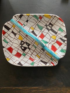 Mid-Century Modern Bitossi Ceramic Bowl, Italy, 1960s