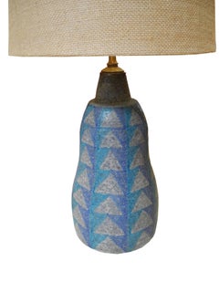 Mid-Century Modern Bitossi Ceramic Table Lamp from Italy, 1950s