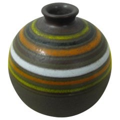 Mid-Century Modern Bitossi Spherical Vase Rosenthal Netter