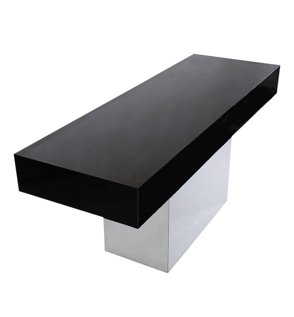 chrome console table