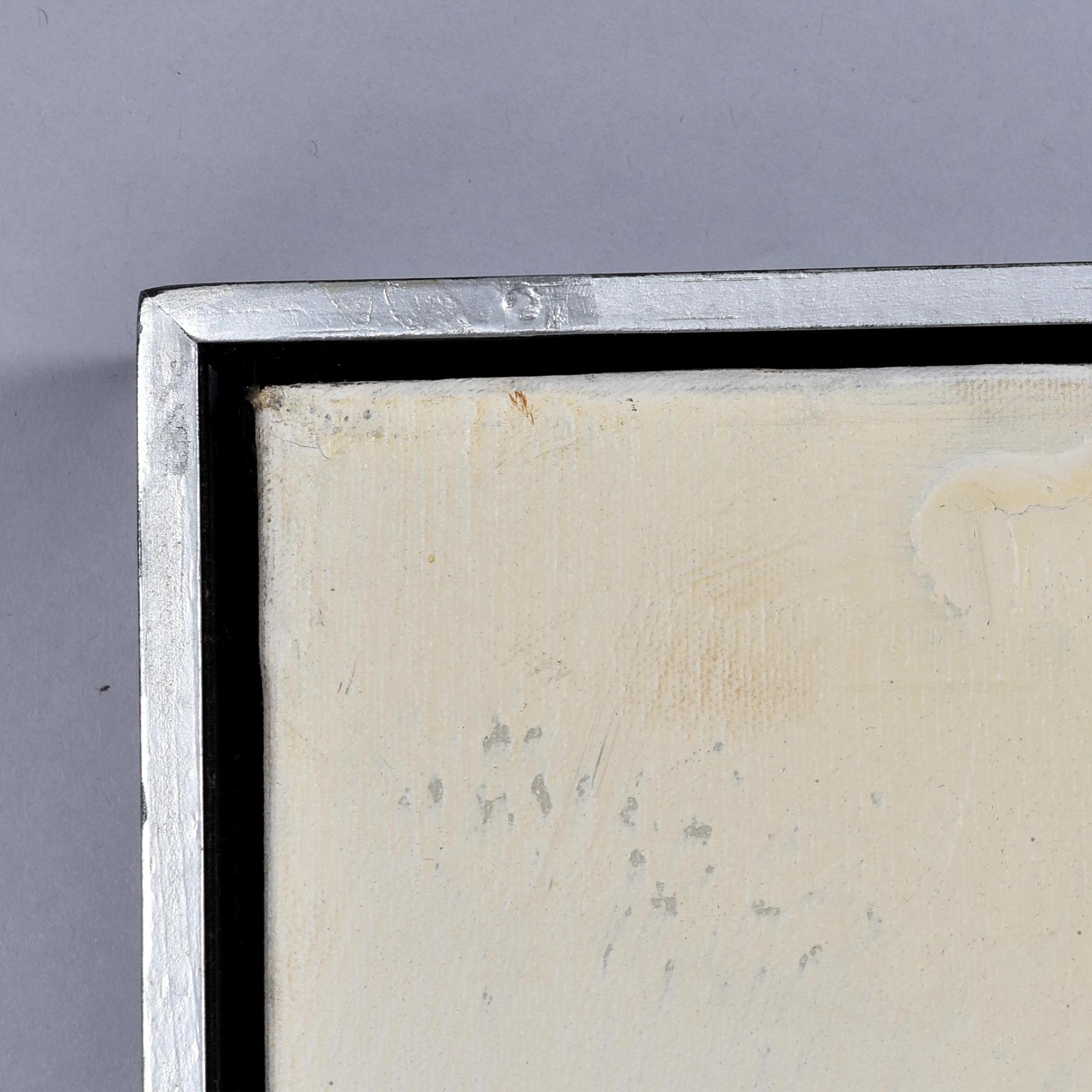 Cuadro velero náutico negro y crema moderno de mediados de siglo de R. Styles en venta 6