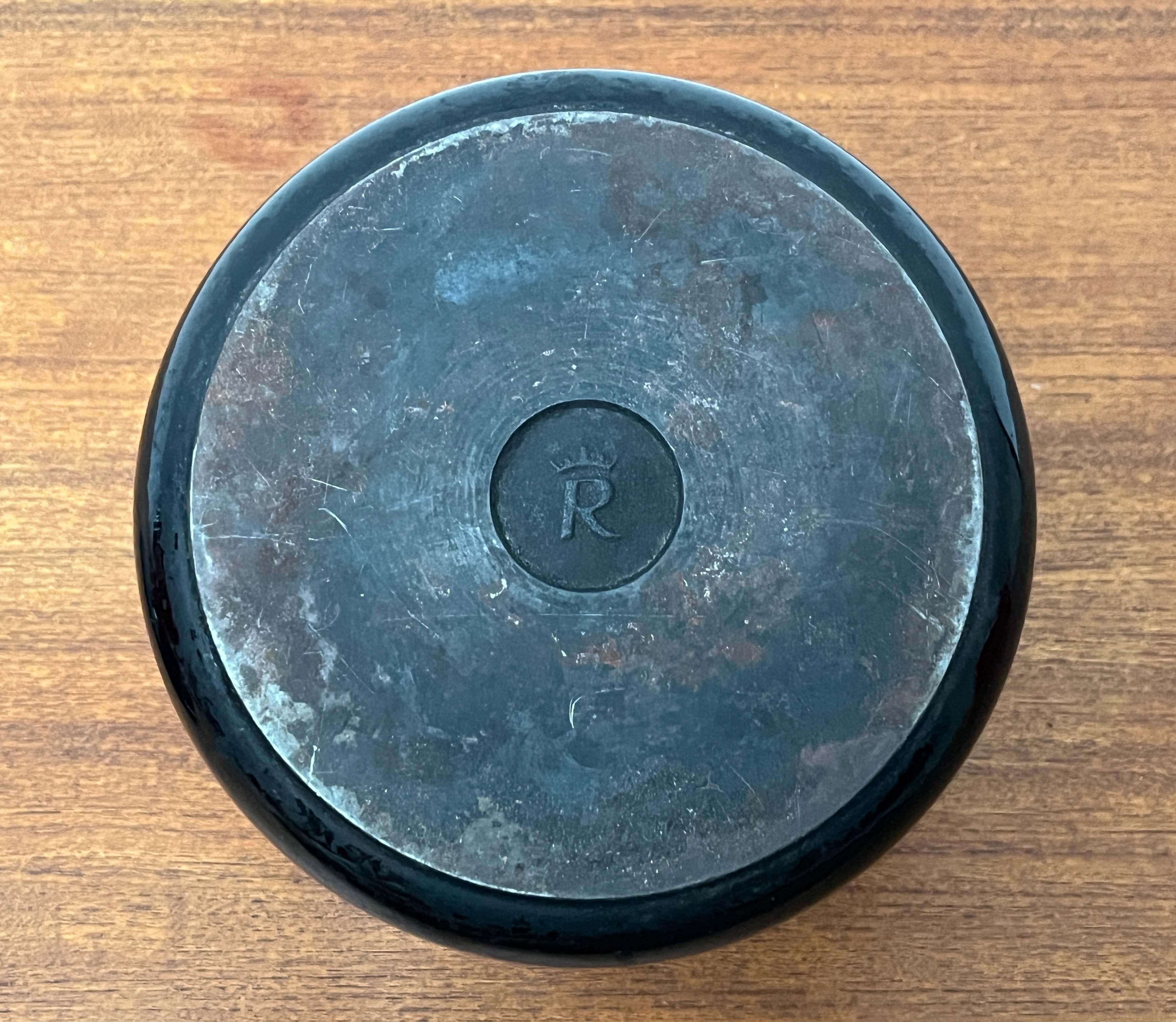 Mid-Century Modern Schwarz Emaille Topf Teak Griff Timo Sarpaneva Rosenlew Finnland im Angebot 14