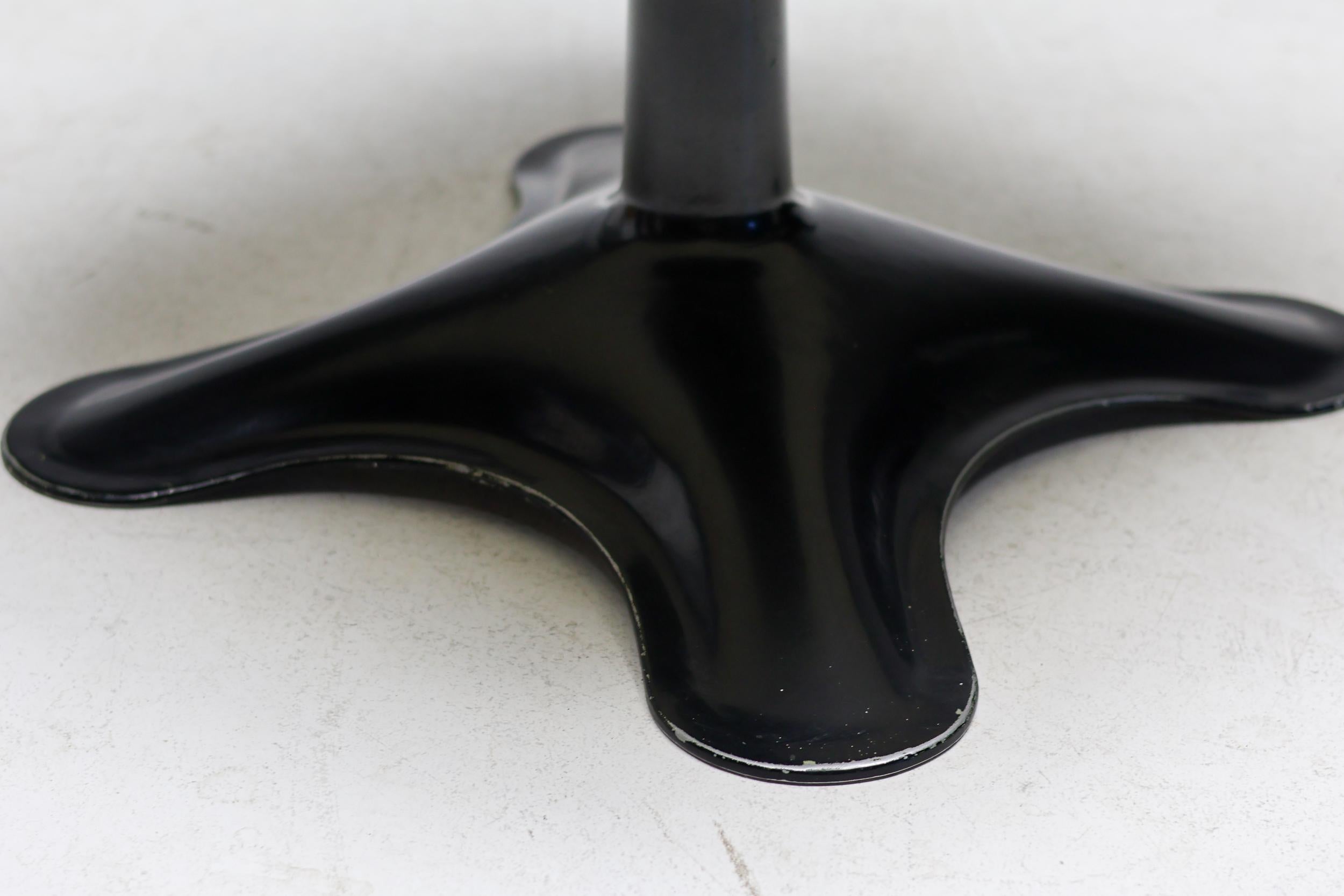 Sedia da salotto Karuselli nera e ottomana di Yrjo Kukkapuro, stile Mid Century Modern 9