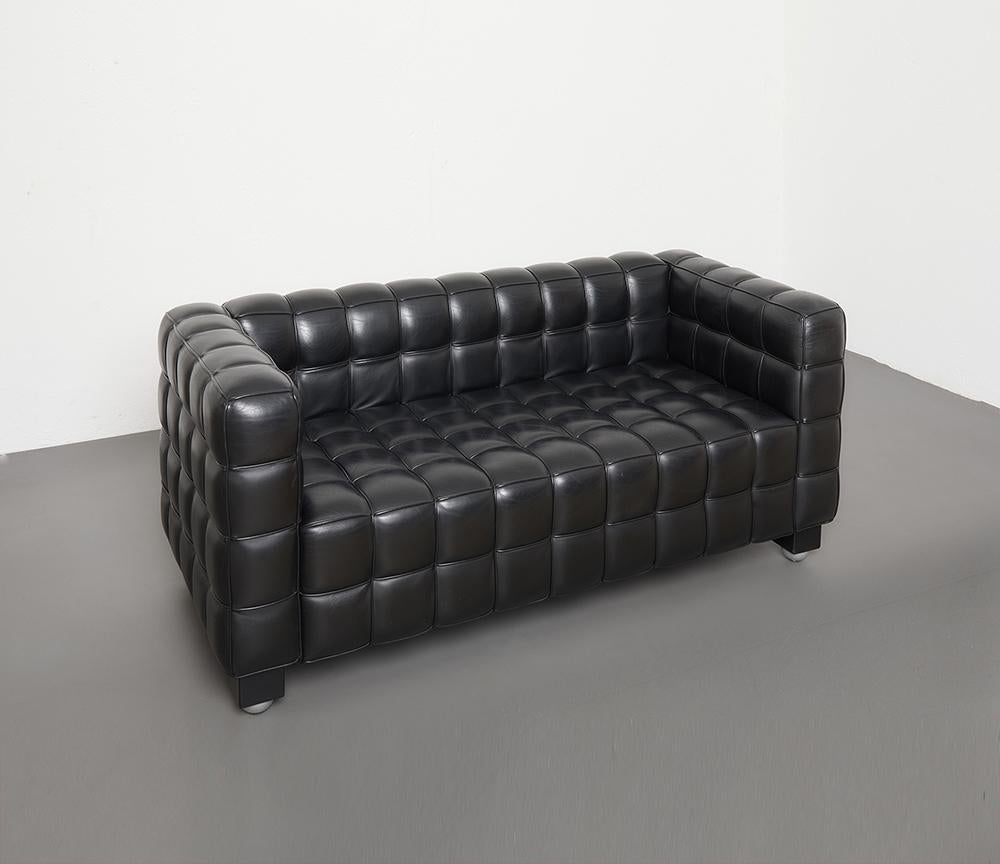 leather bubble couch