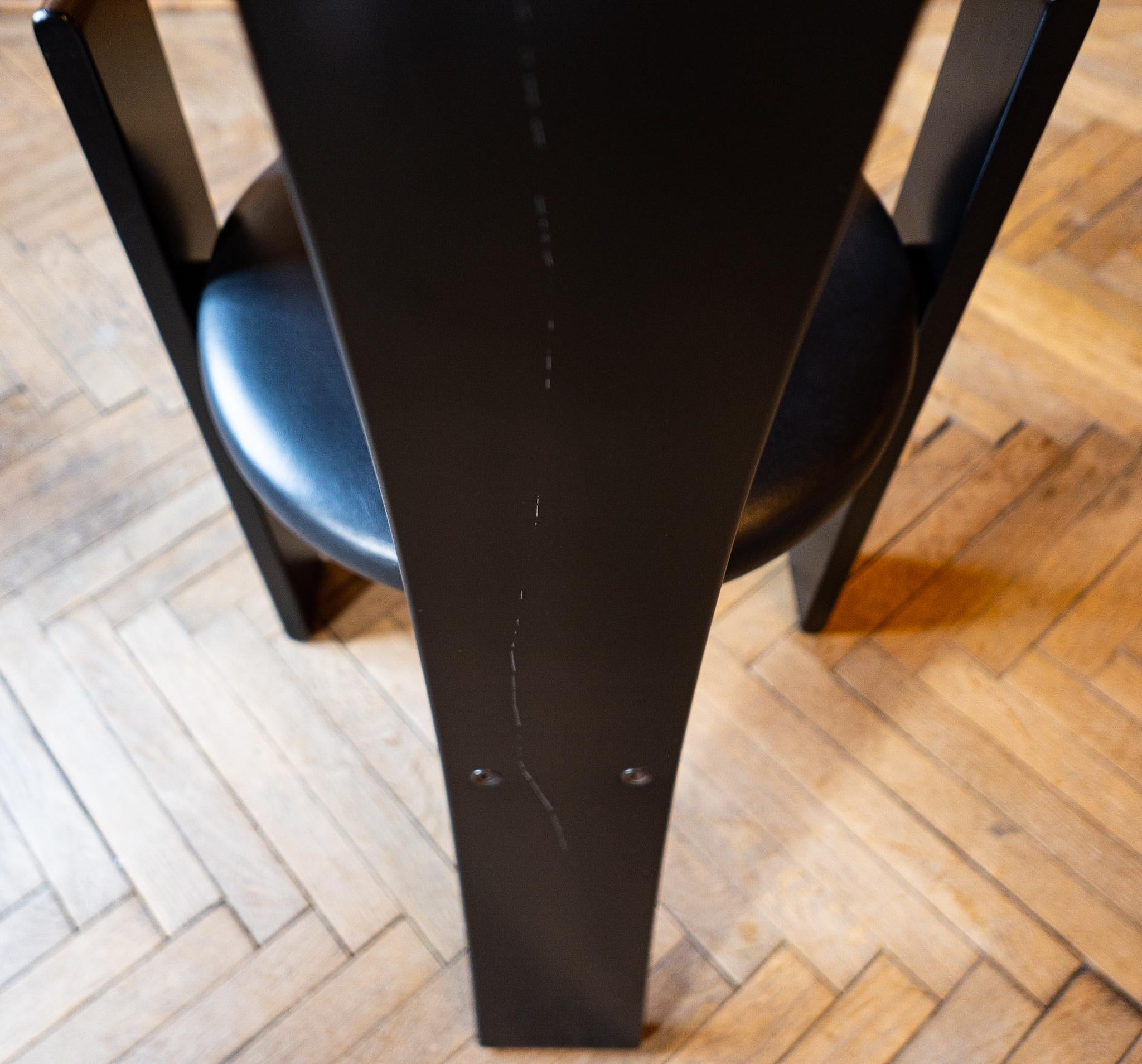 Chaises de salle à manger en bois modernes du milieu du siècle 