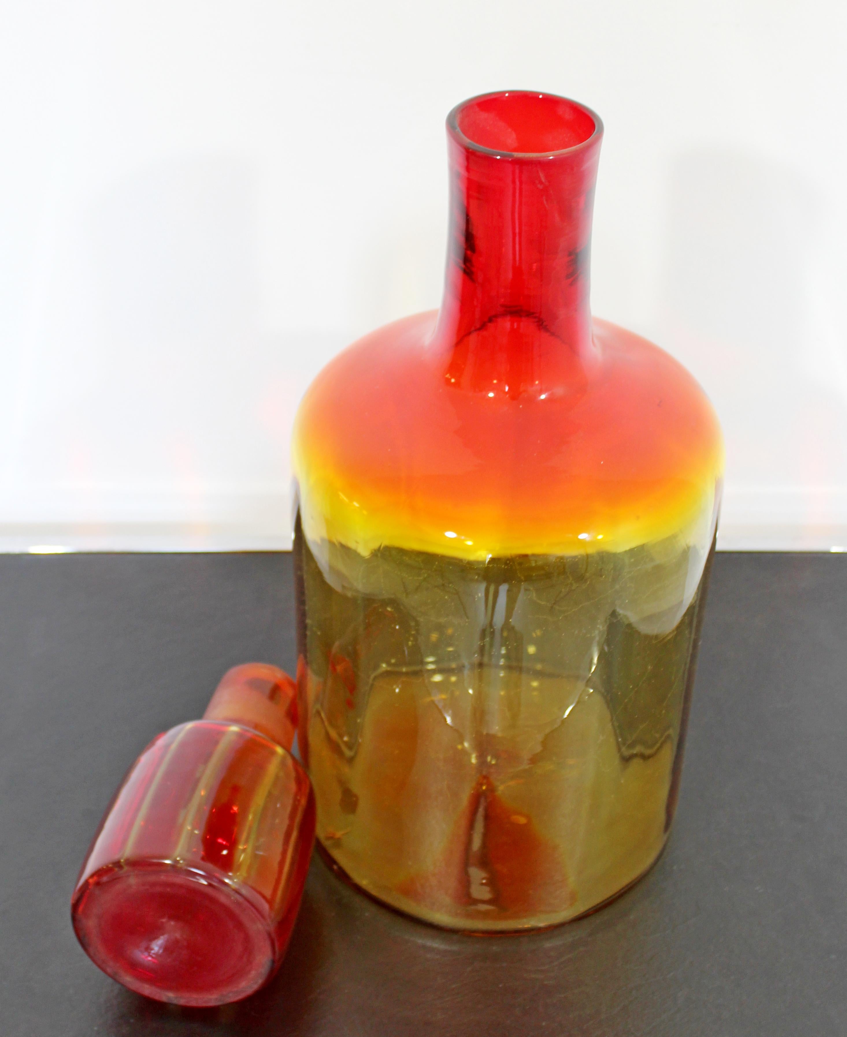 red blenko glass