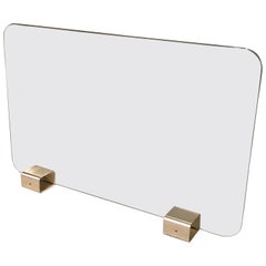 Mid-Century Modern Blomus Bebop Fireplace Glass Screen