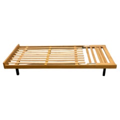 Vintage Mid century Modern Blonde beech wood Daybed in the style of Holma