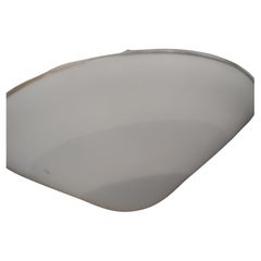 Mid Century Modern Blue Cone Pendant Chandeliers 8 Available