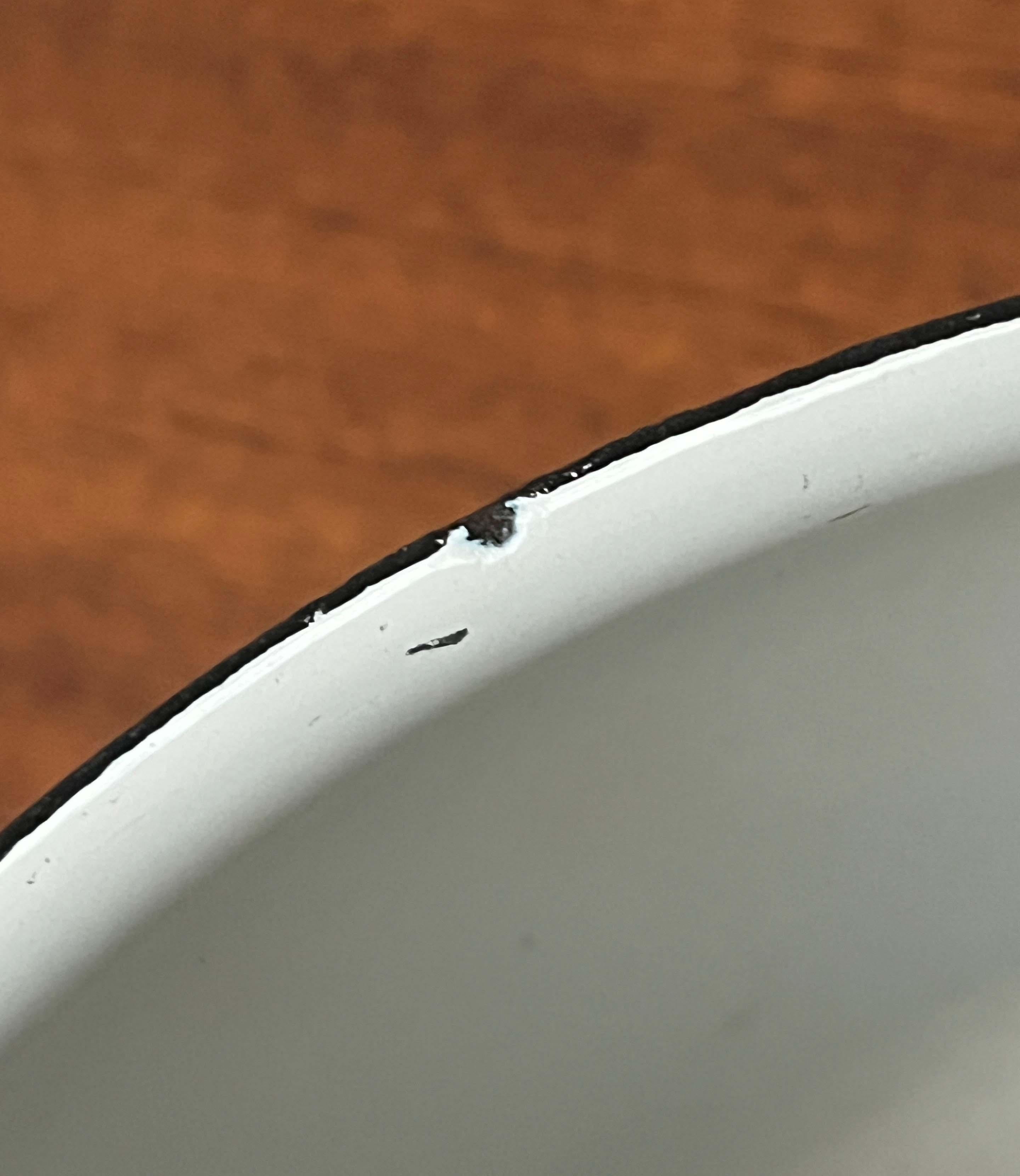 Vaso minimalista blu di metà secolo Seppo Mallat Finel, Finlandia 1960 in vendita 10