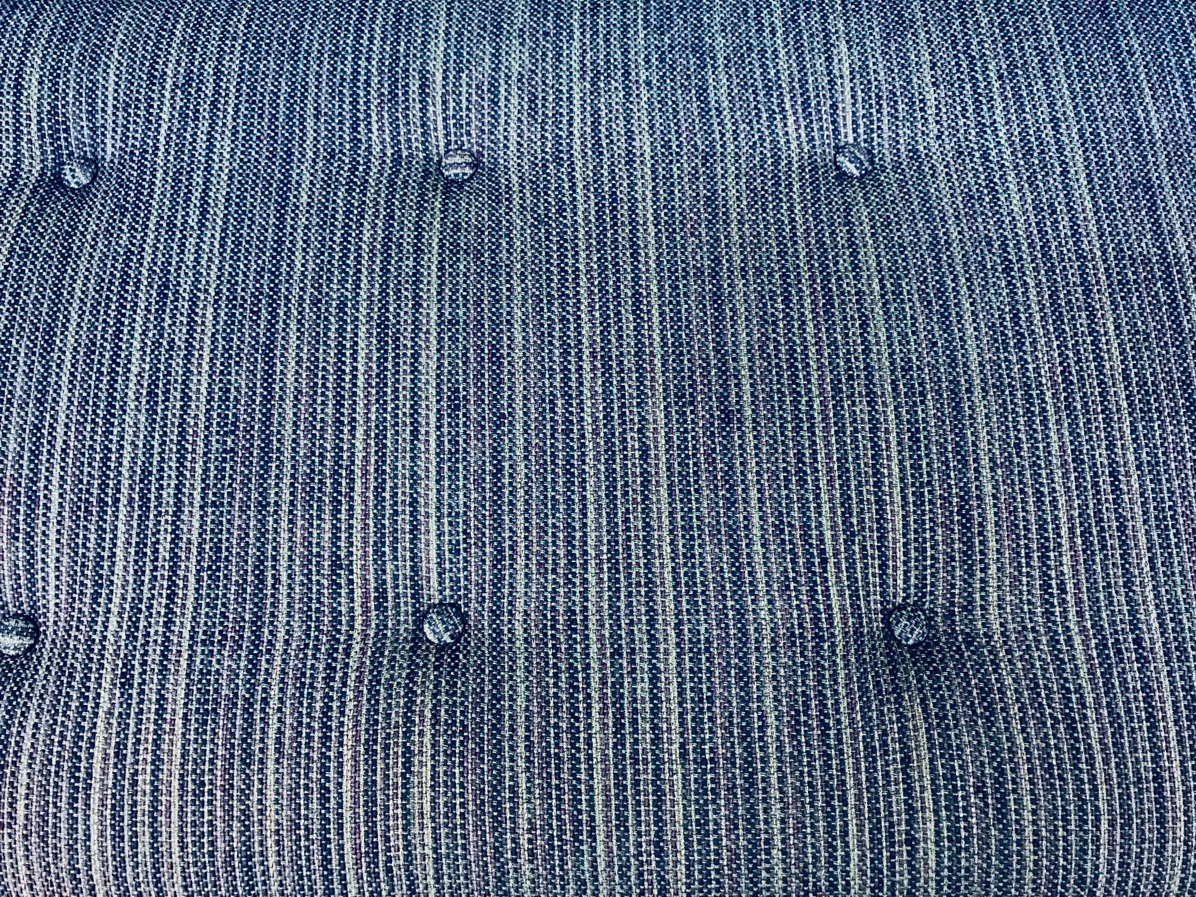 mid century curved sectional
