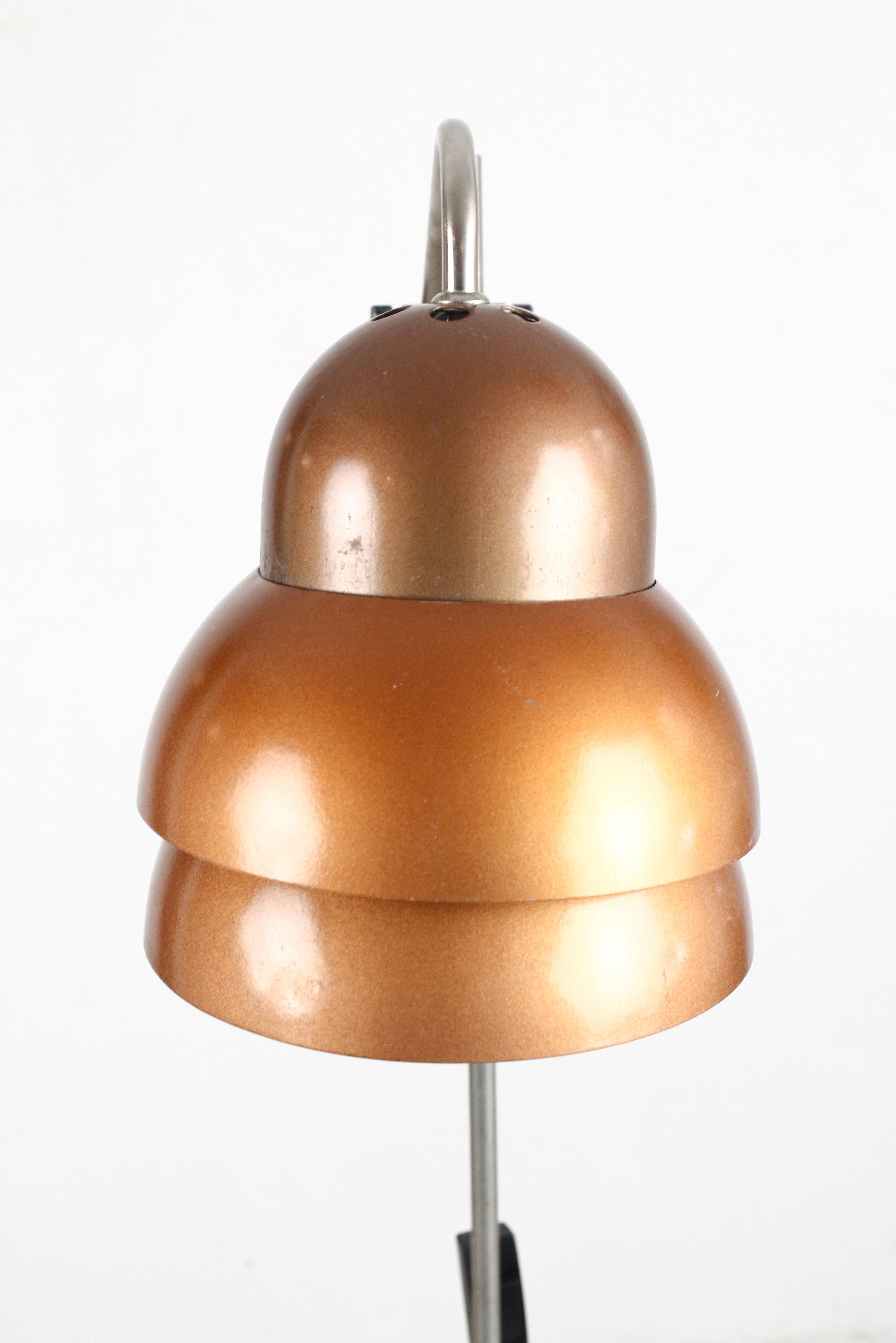 Mid-Century Modern Bluebell Shaped Metal Floor Lamp For Sale 2