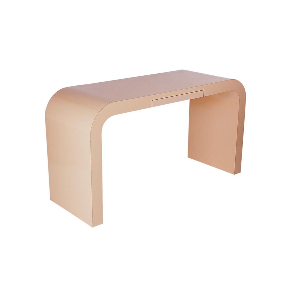 blush console table