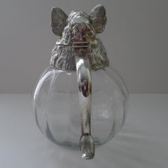 Mid-Century Modern Boars Head Pitcher / Jug by Valenti