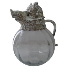 Mid-Century Modern Boars Head Pitcher / Jug by Valenti