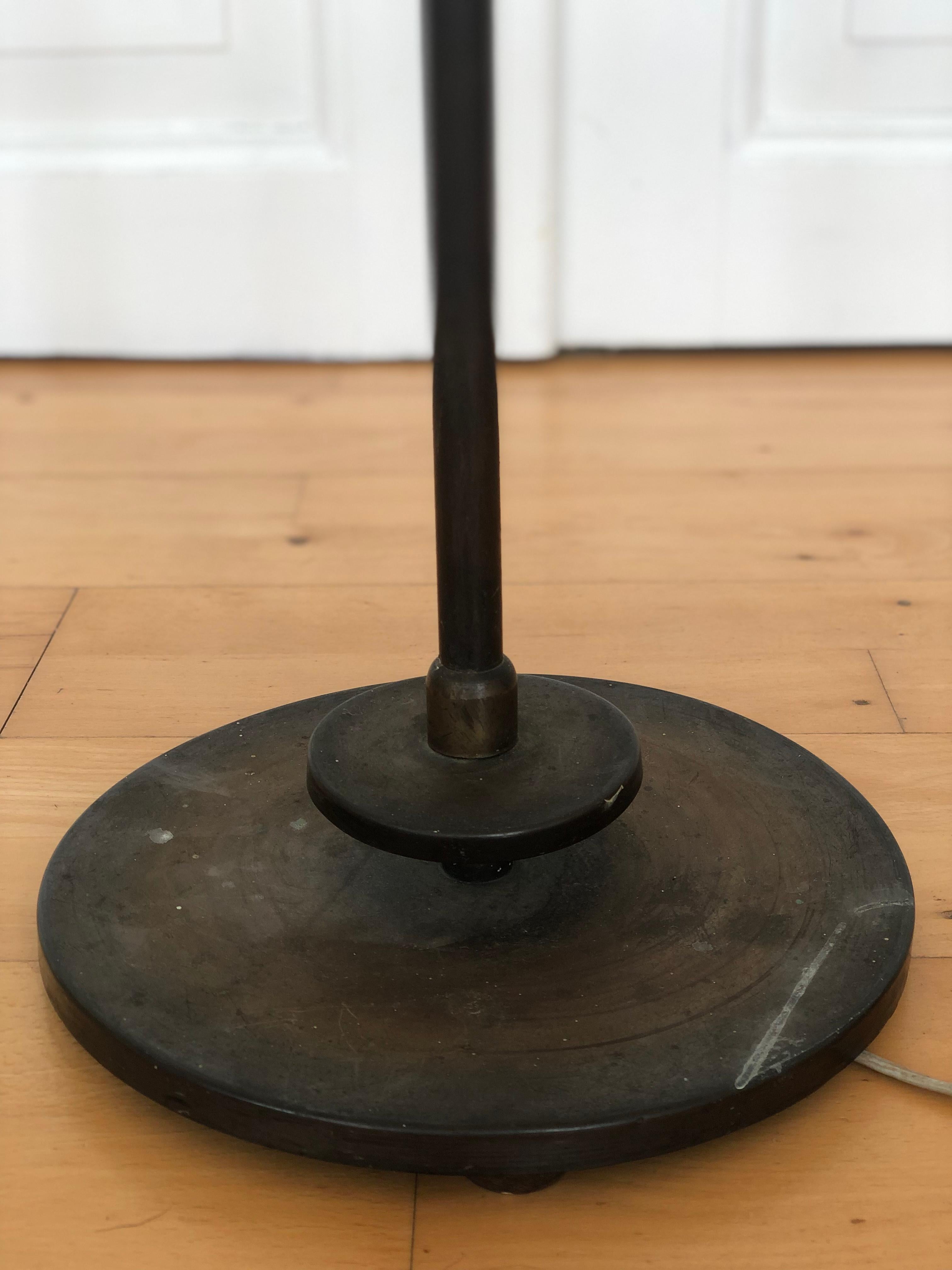 Mid Century Modern Boho Floor Lamp Denmark 1970s im Zustand „Gut“ im Angebot in Sakskøbing, DK