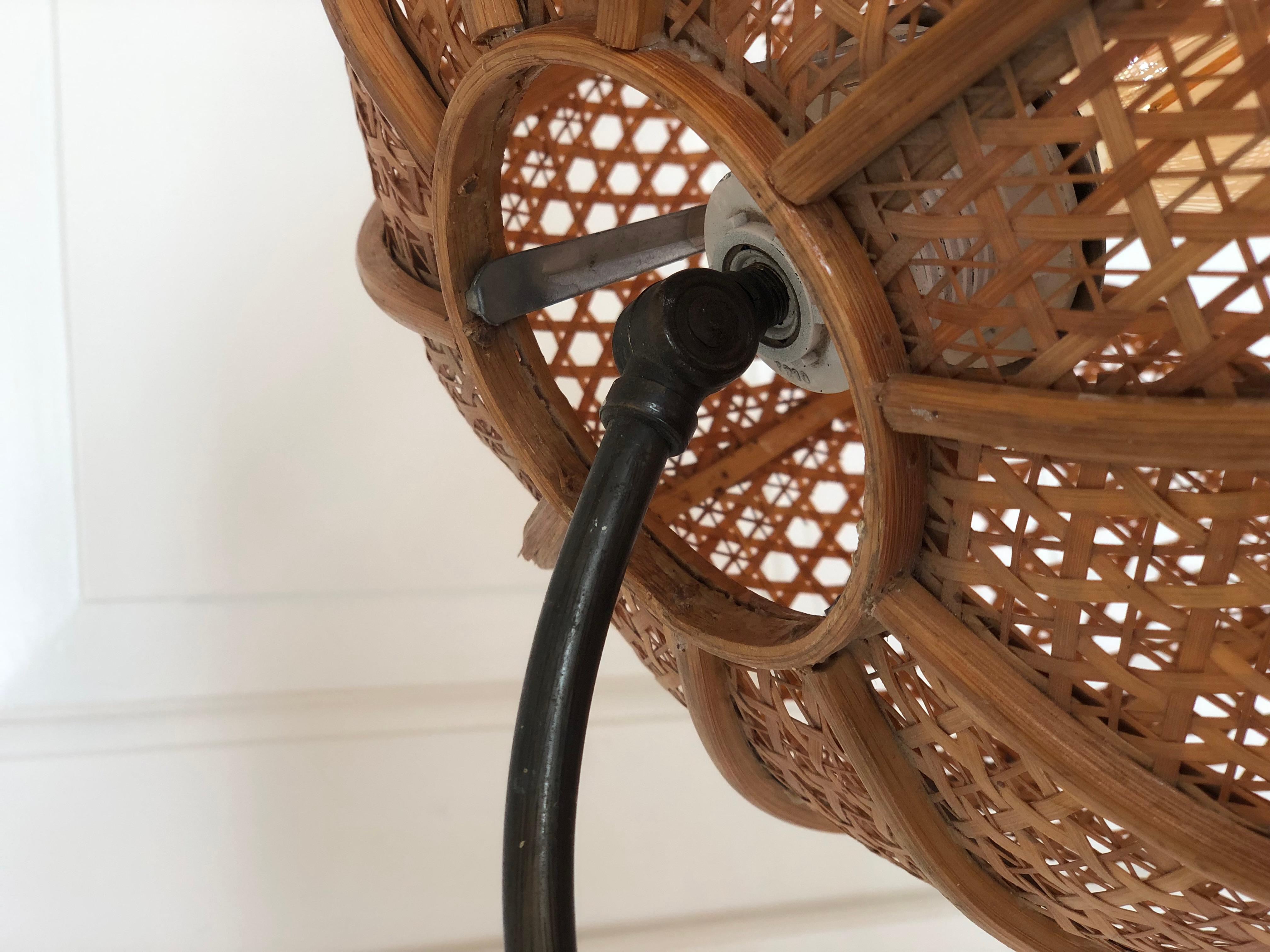 Mid Century Modern Boho Floor Lamp Denmark 1970s (Ende des 20. Jahrhunderts) im Angebot