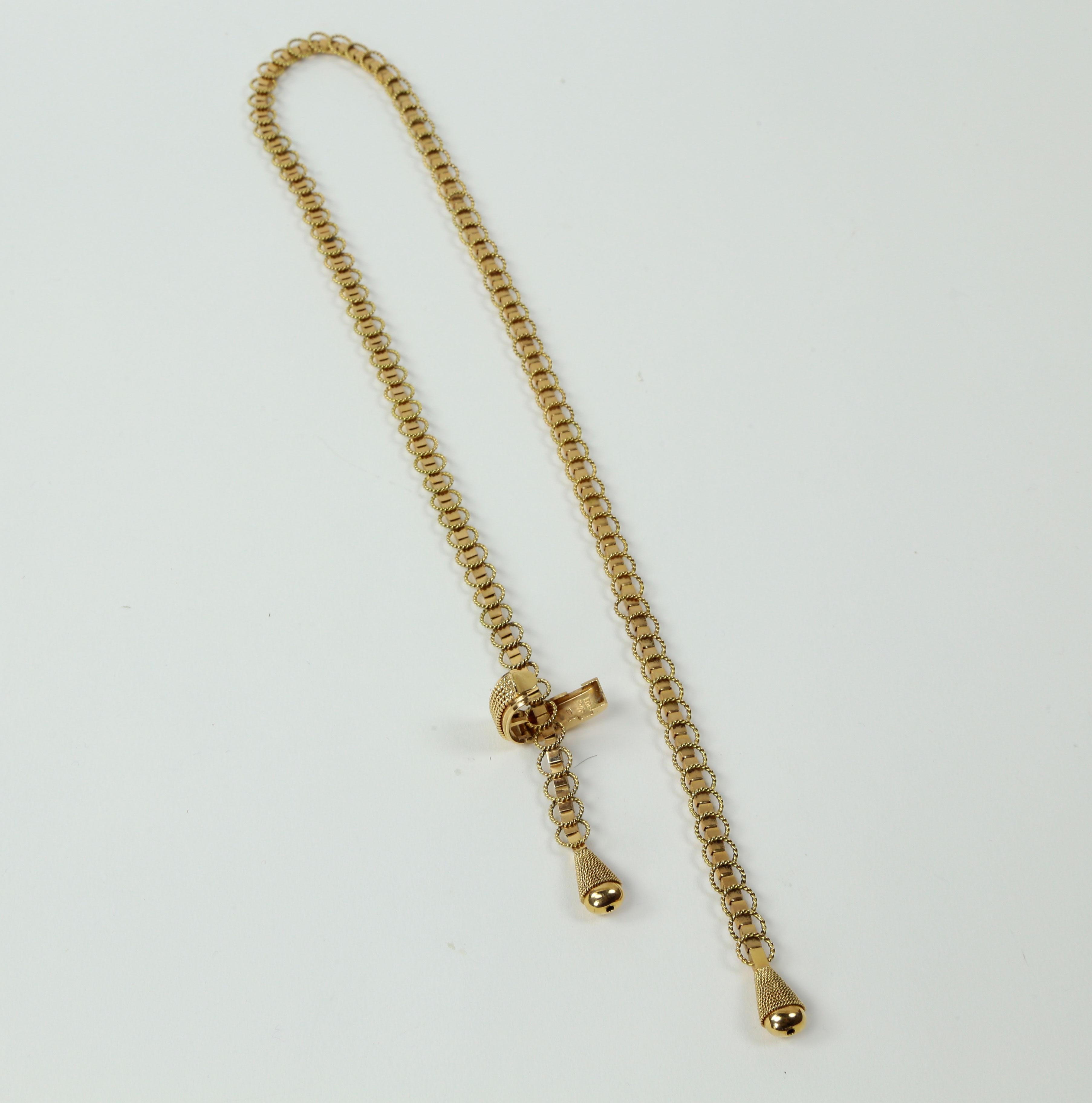 Mid-Century Modern Bolero Gold Heirloom Necklace For Sale at 1stDibs ...