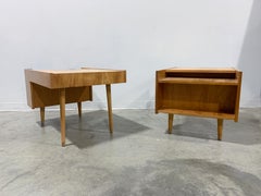 Mid-Century Modern Book Shelf End Tables by Glenn of California