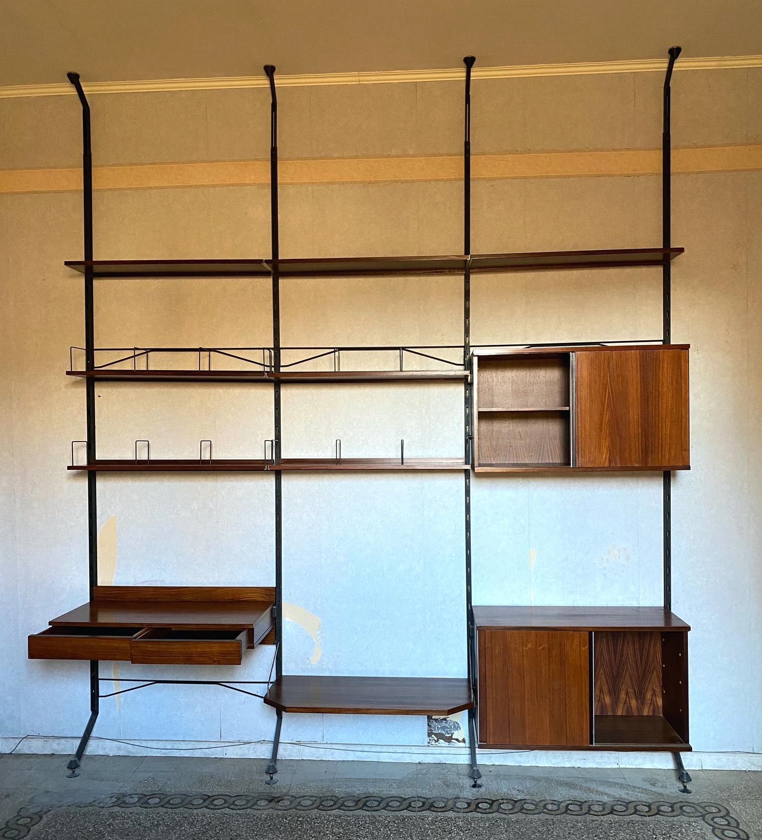 20th Century Mid-Century Modern Bookcase by Ico Parisi for MIM Rome