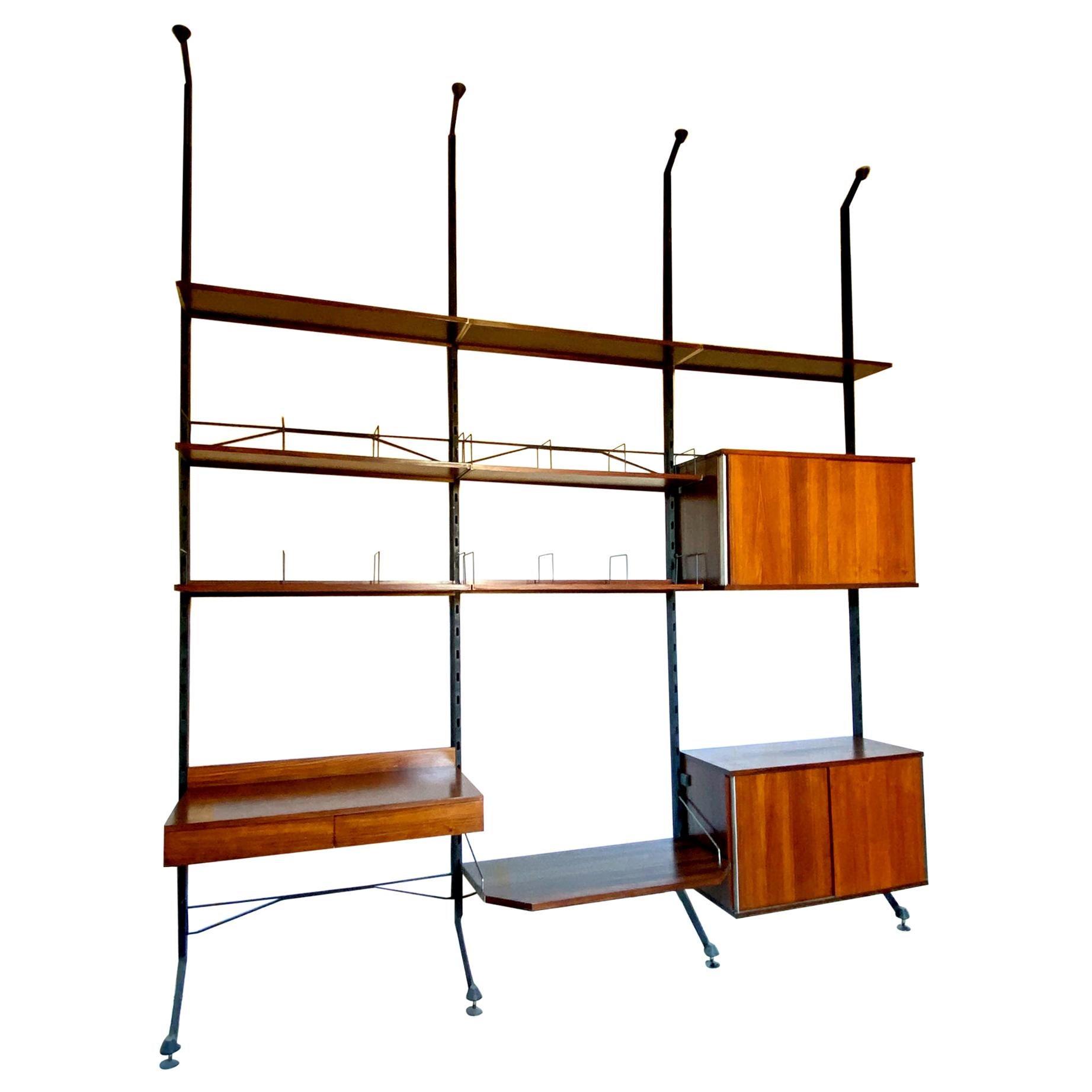 Mid-Century Modern Bookcase by Ico Parisi for MIM Rome