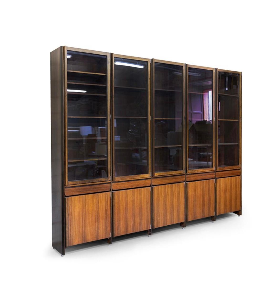 Italian Mid-Century Modern Bookcase by Ico Parisi, Italy, 1950s For Sale