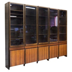 Vintage Mid-Century Modern Bookcase by Ico Parisi, Italy, 1950s