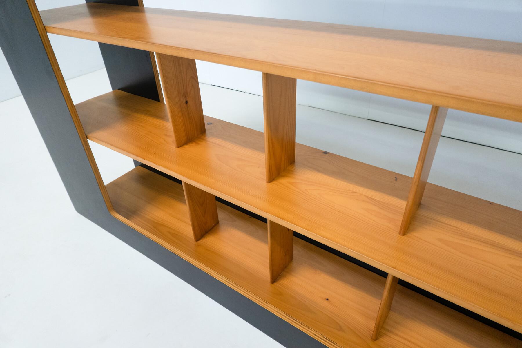 Mid-Century Modern Bookcase by Robert Pam and Renato Toso, Stilwood, Italy, 1972 For Sale 3