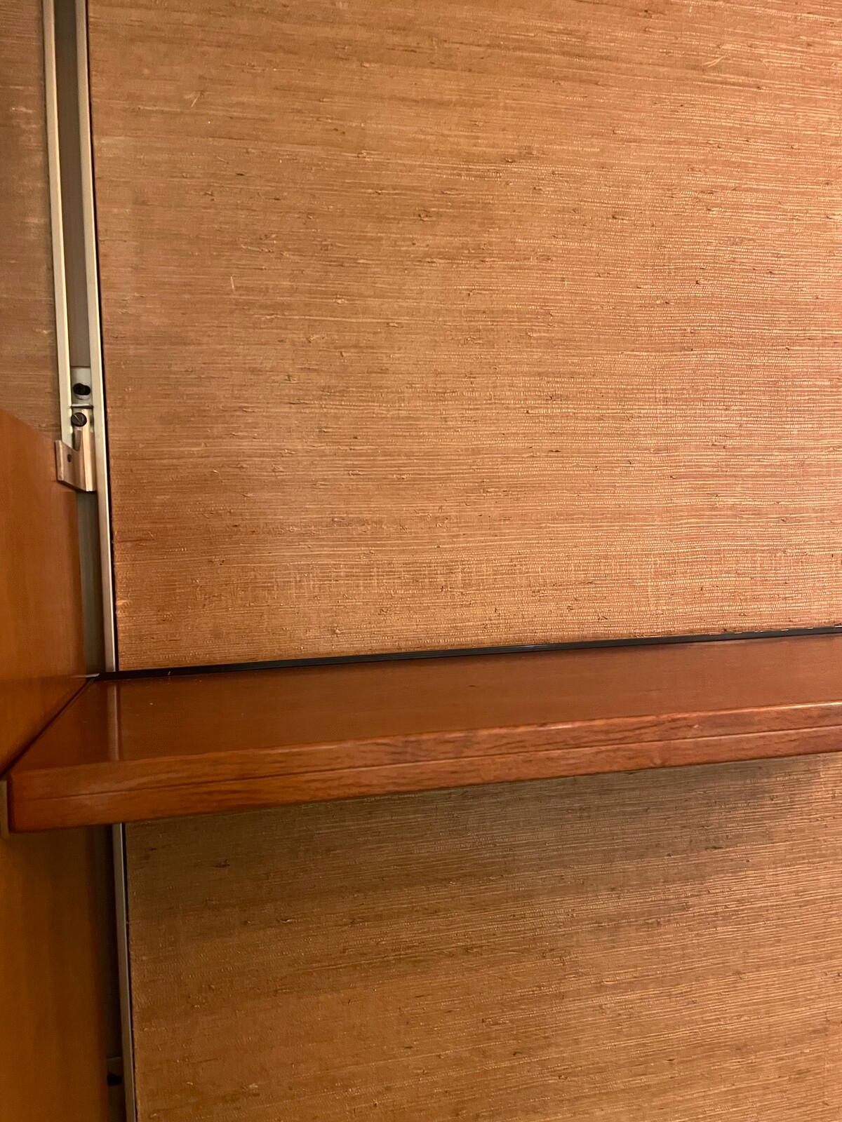 Wood Mid-Century Modern Bookcase 