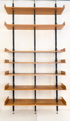 Mid-Century Modern Bookshelf by Angelo Mangiarotti and Bruno Morassutti, Italy
