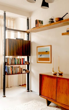 Mid-Century Modern Bookshelf by Carlo Hauner & Martin Eisler, 1954