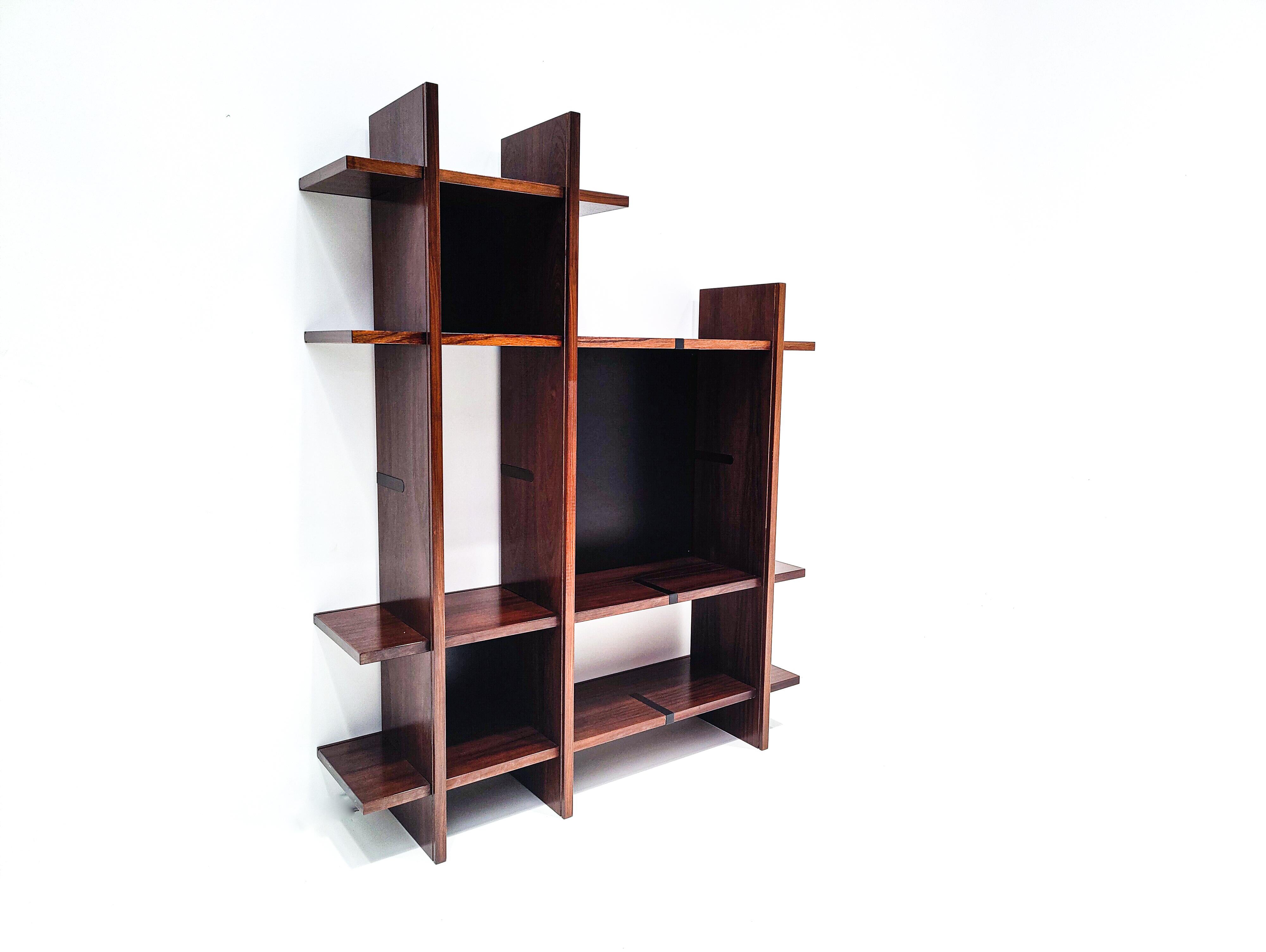 Mid-Century Modern Bookshelf by Eugenio Gerli for Tecno Milano, Italy, 1960s 2