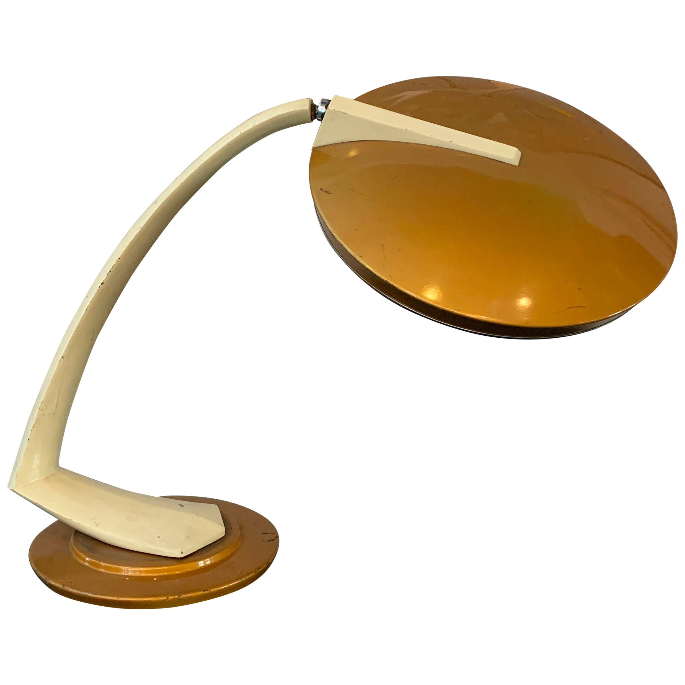 Mid-Century Modern Boomerang Desk Lamp by Fase, Spain