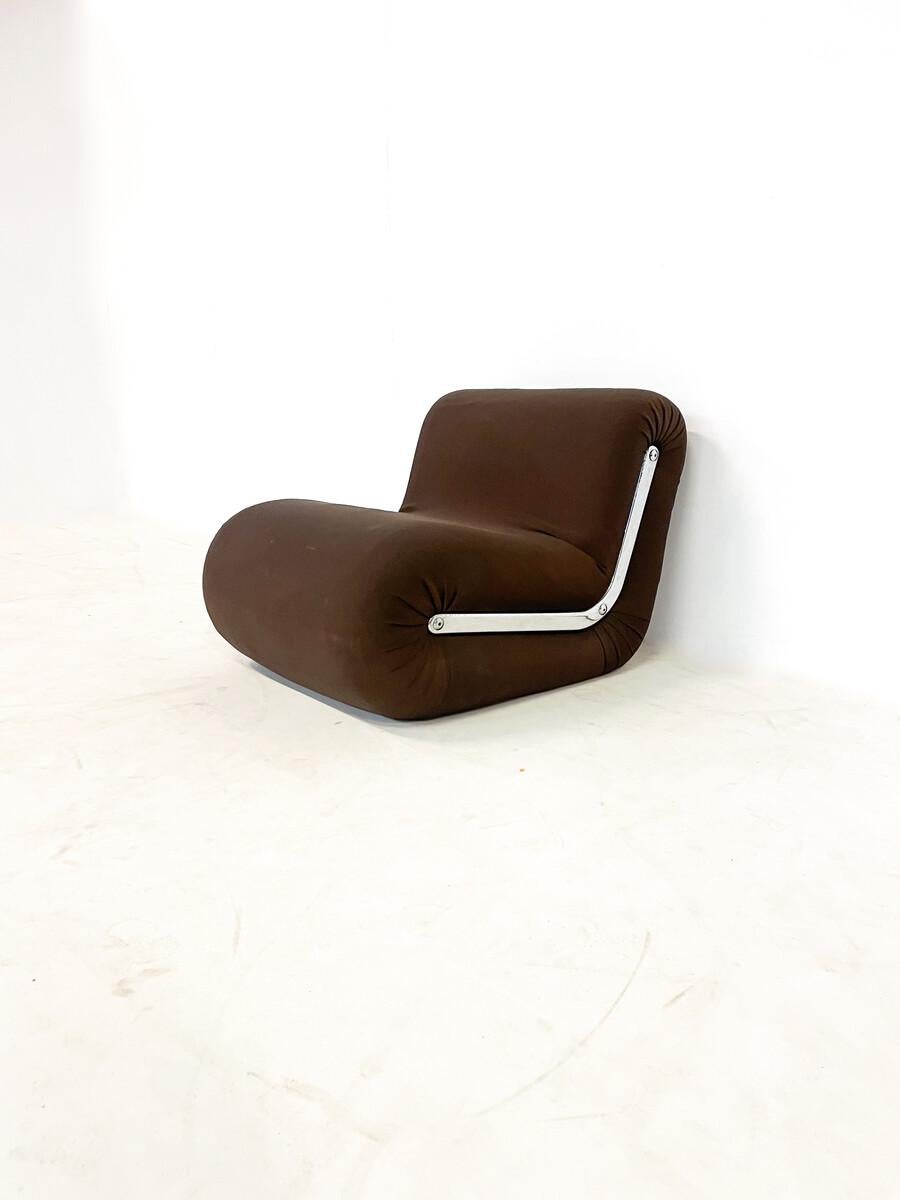 Italian Mid-Century Modern Boomerang Easy Chairs by Rodolfo Bonetto, 1960s, Italy For Sale