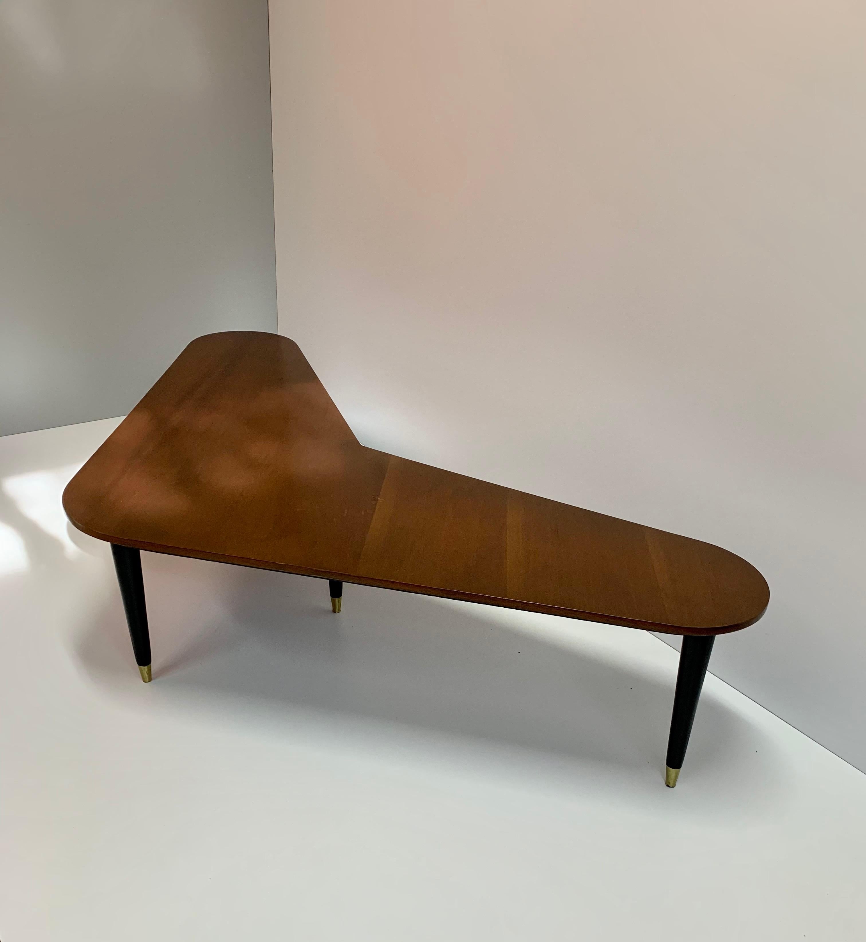 mid century boomerang table