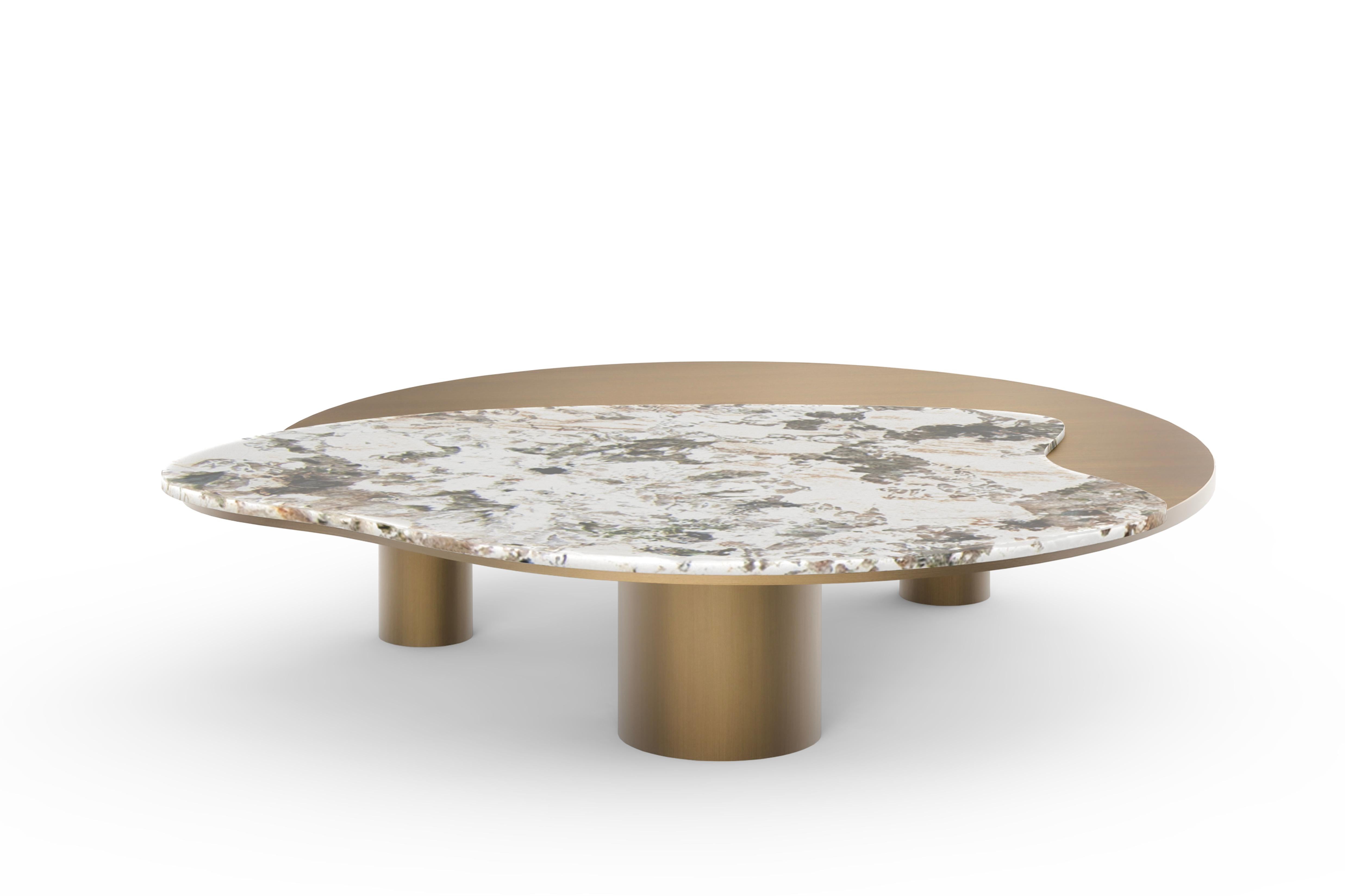 Table basse Bordeira, Mid-Century Modern, Collection Contemporary, Fabriqué à la main au Portugal - Europe par Greenapple.

Conçue par Rute Martins pour la Collection Contemporary, la table basse moderne Bordeira a été conçue pour ajouter l'essence