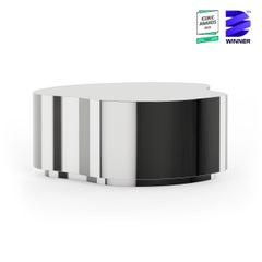 Table basse Bordeira, acier, fabriquée à la main au Portugal par Greenapple