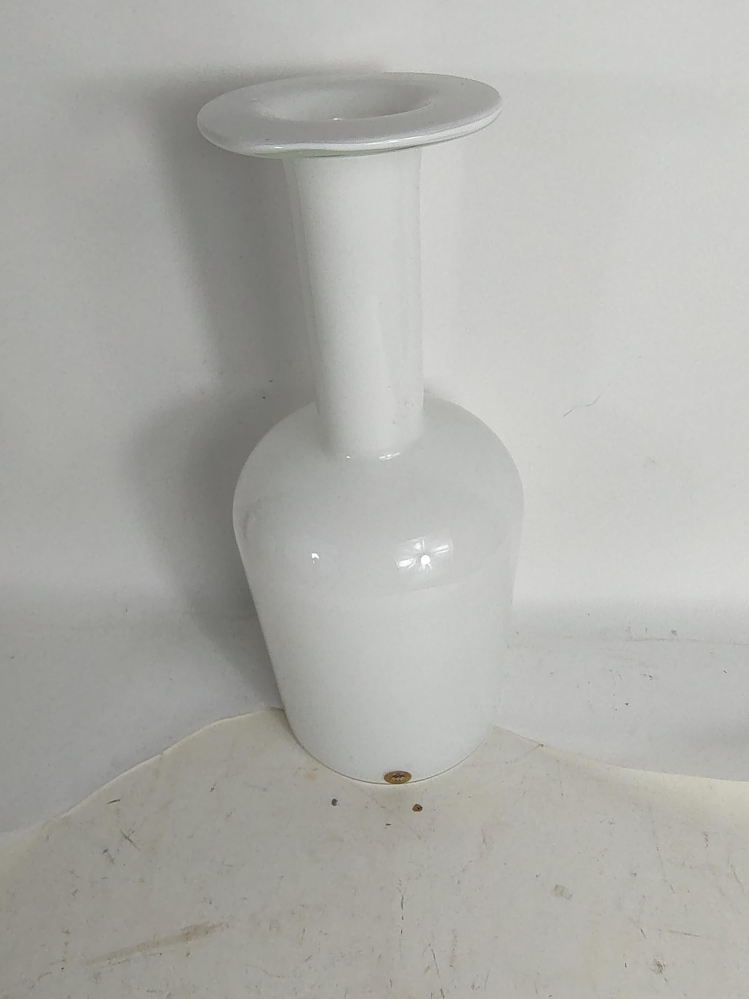 Mid-20th Century Mid-Century Modern Bottle Form Vase by Otto Brauer for Kastrup Holmegaard