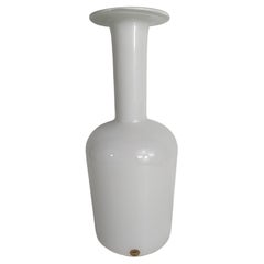 Mid-Century Modern Bottle Form Vase by Otto Brauer for Kastrup Holmegaard