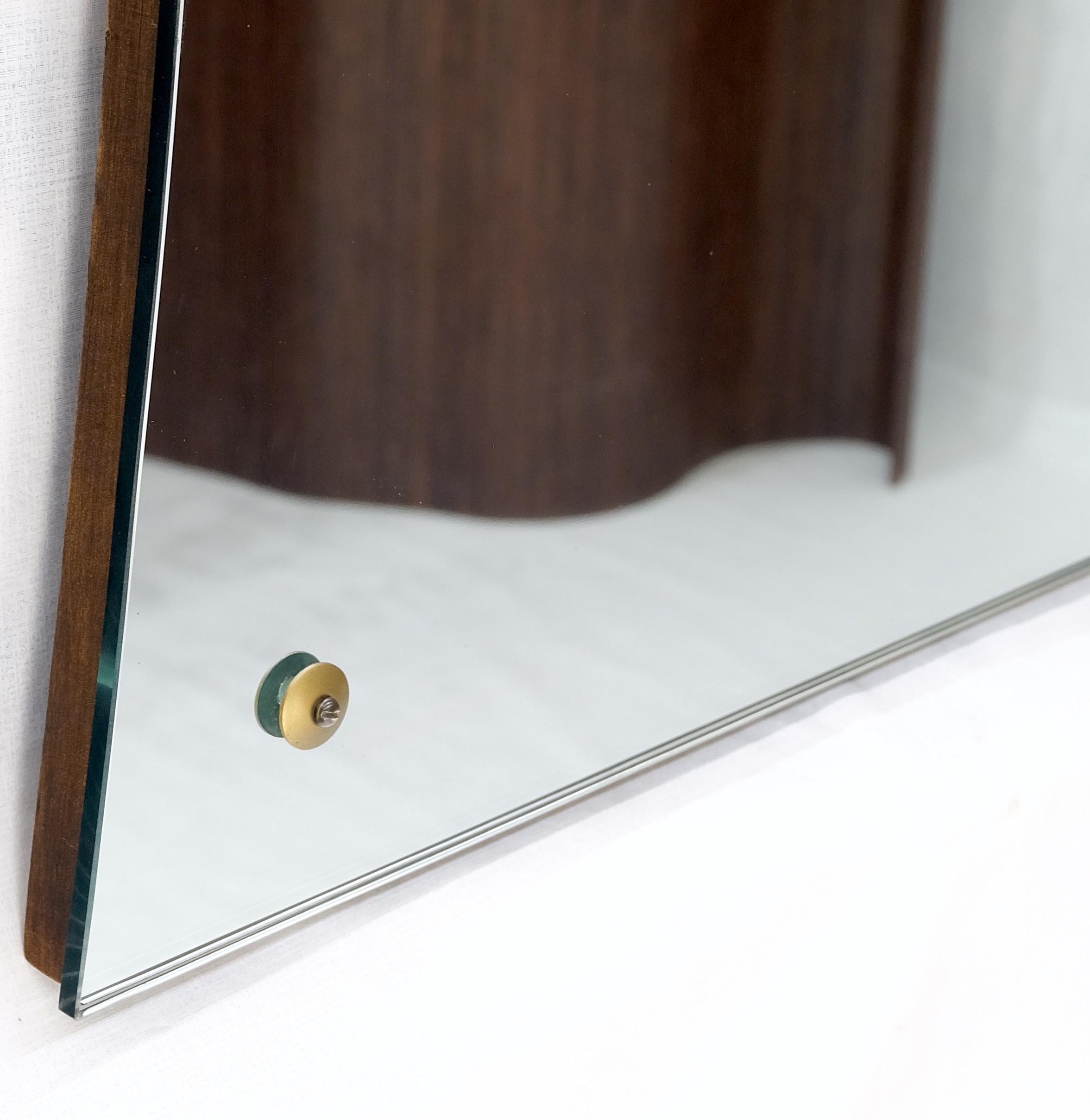 American Mid-Century Modern Bow Tie Wall Mirror For Sale