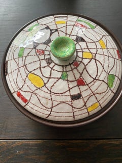 Mid-Century Modern Bitossi Ceramic Bowl, Italy, 1960s