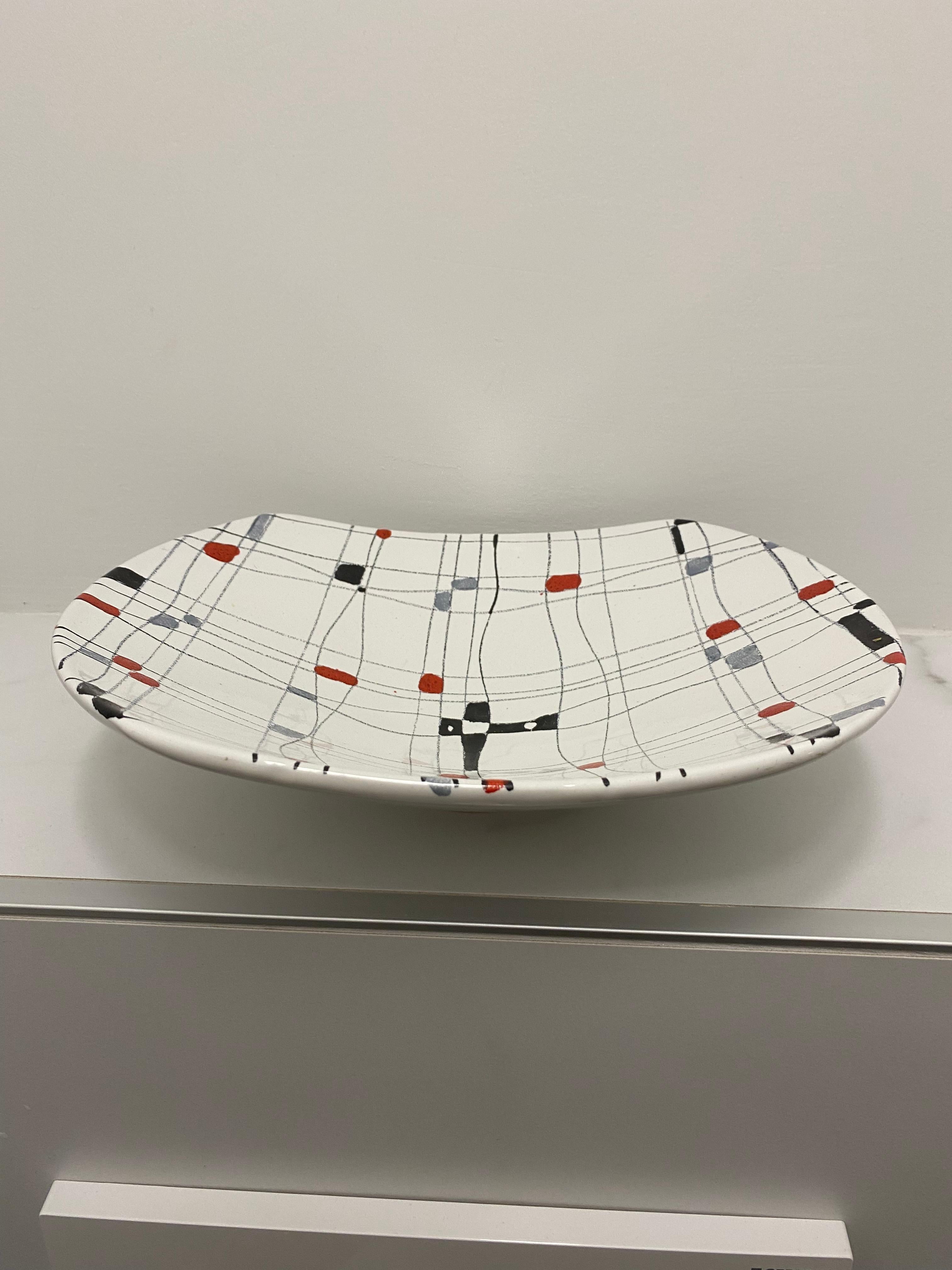 Mid-Century Modern Bol moderne du milieu du siècle dernier de Bitossi, Italie en vente