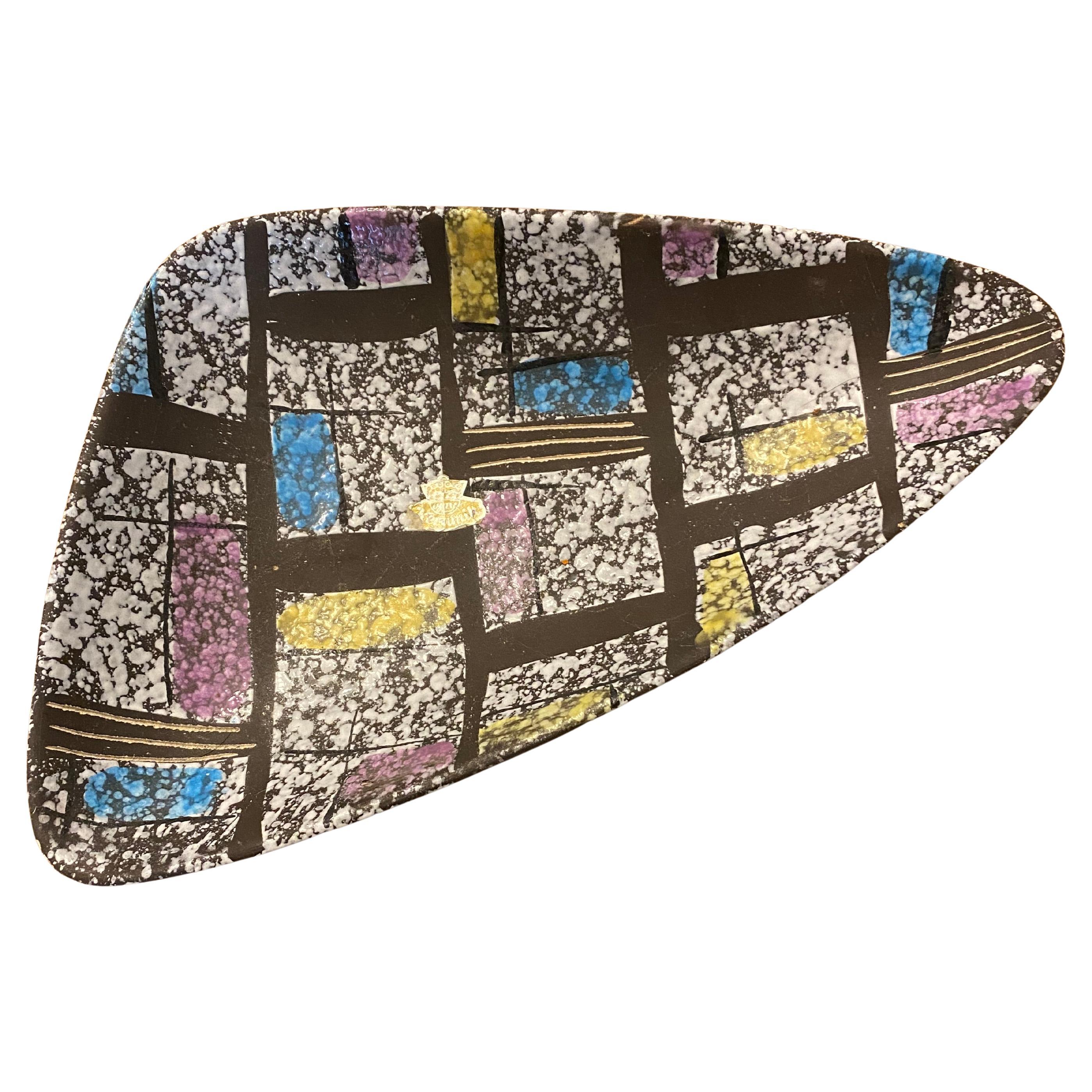 Ciotola moderna di metà secolo di Bodo Mans per Bay Keramik Germania